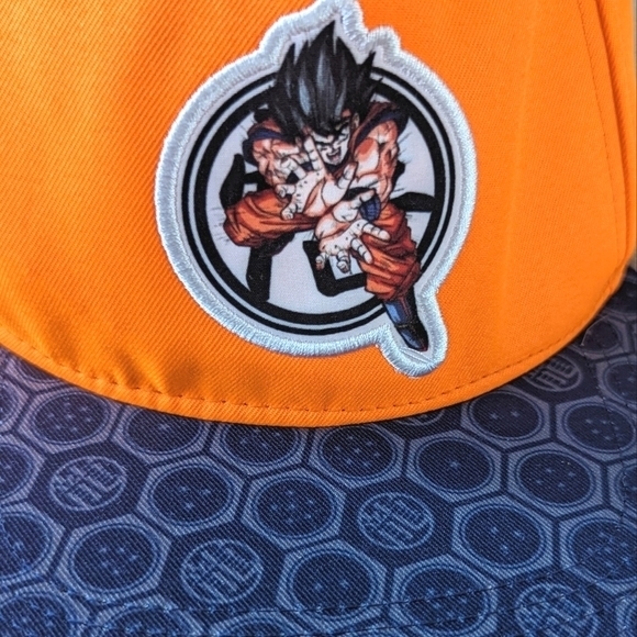 Dragon Ball Z Orange Goku‎ Youth Adjustable Baseball Hat - Picture 5 of 8